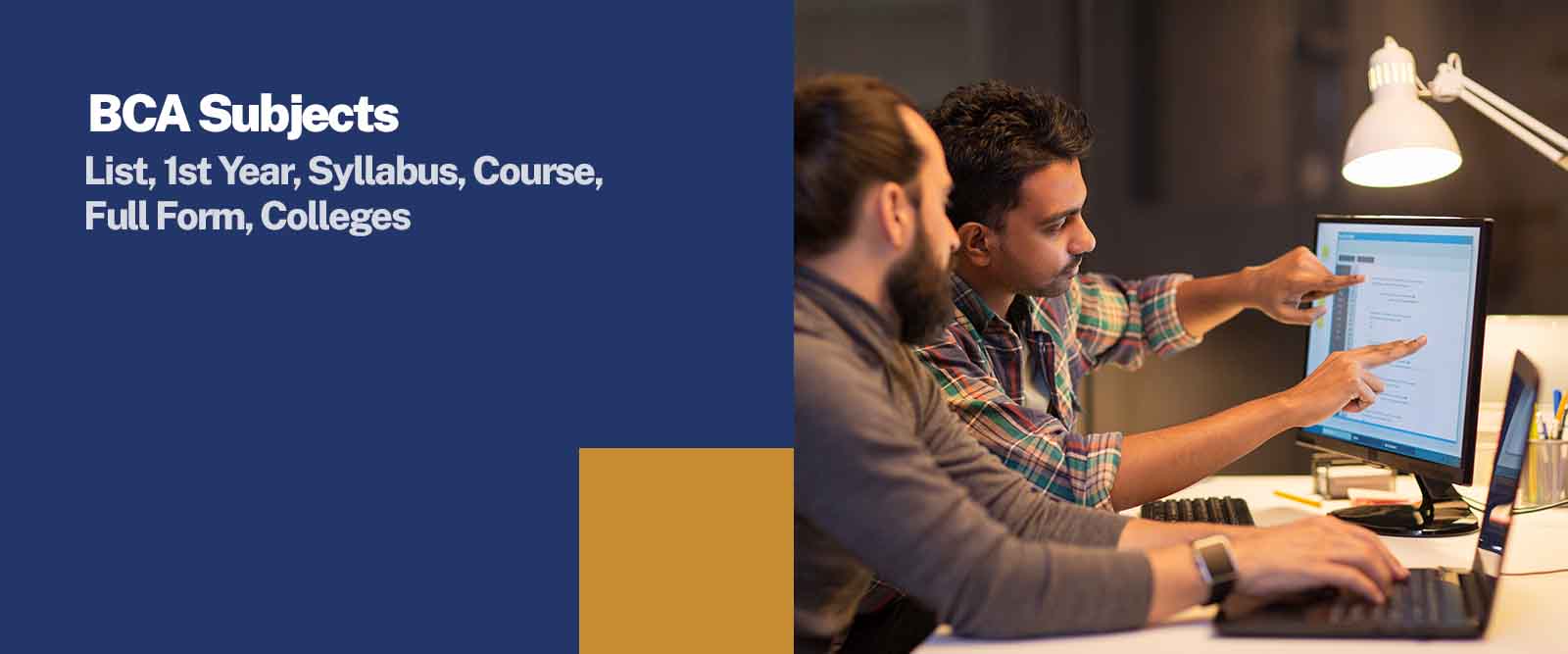 BCA Subjects Syllabus, Course, Colleges