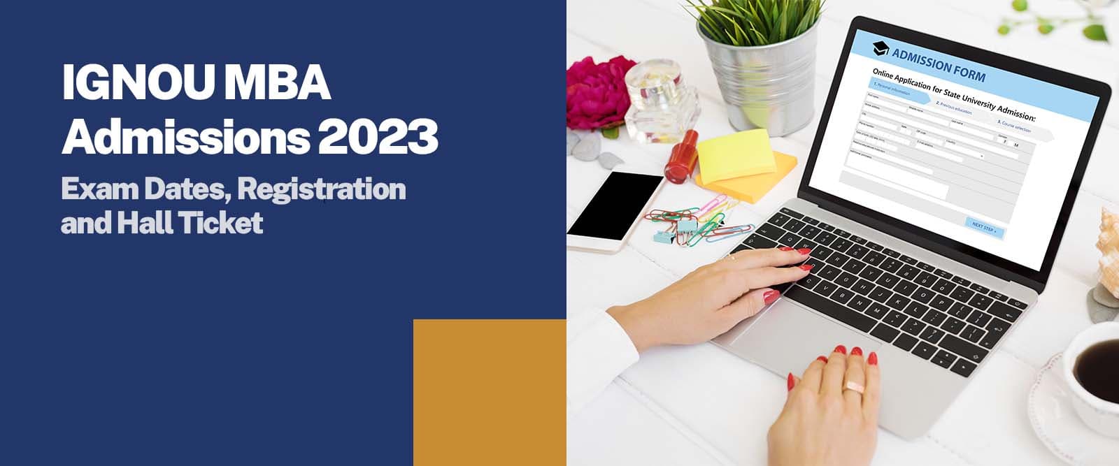 IGNOU MBA Admissions 2023