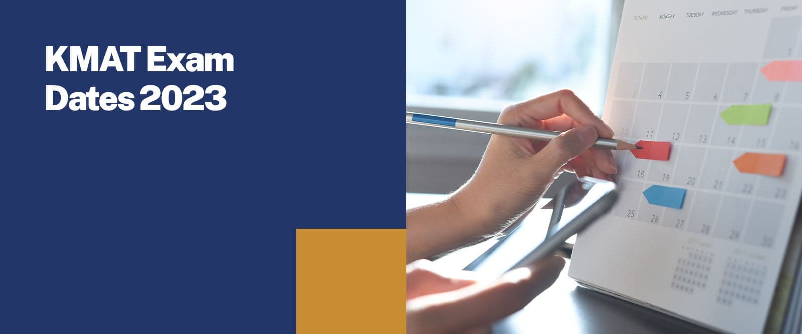 KMAT Exam Dates 2023