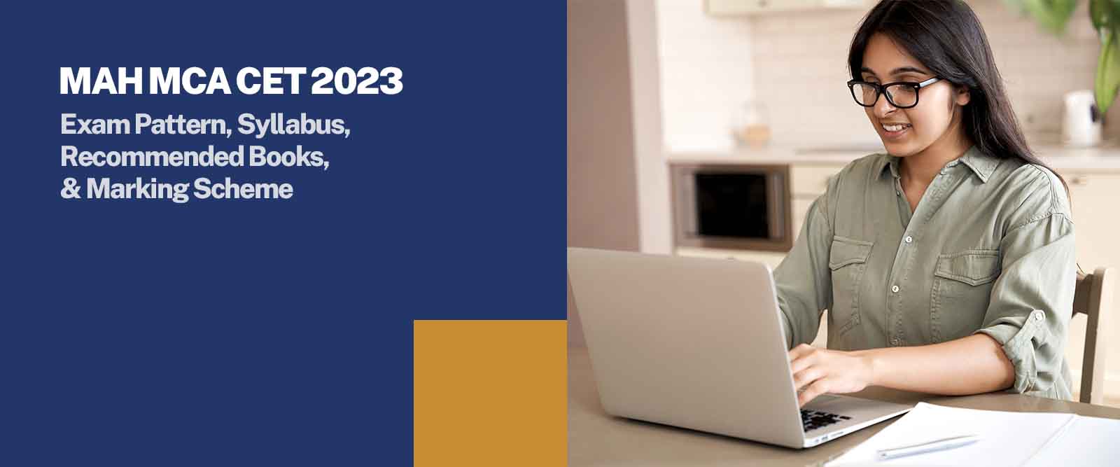 MAH MCA CET Exam Pattern 2023